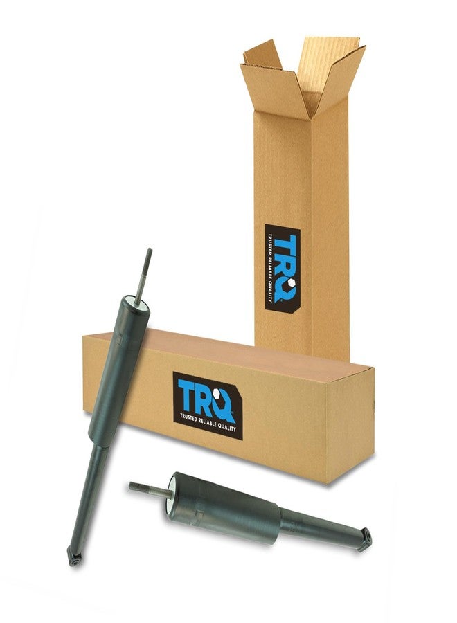 TRQ Rear Shock Absorber LH Driver RH Passenger Pair 2pc for Honda Fit - Image 1