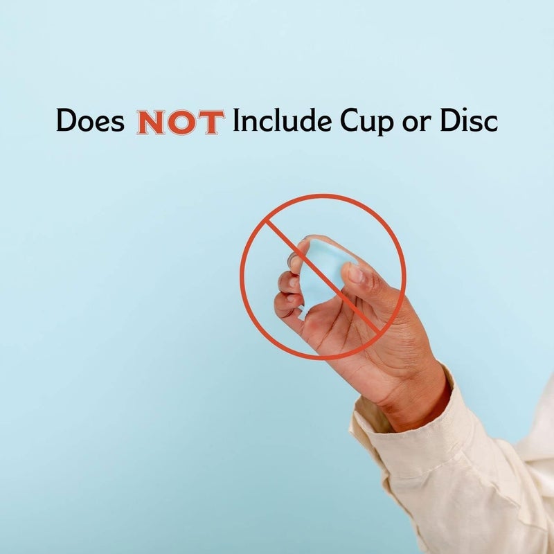 Pixie Cup Menstrual Cup & Disc Cleaner Essentials - What Cup & Disc Owners Need - Feminine Wash, Sanitizer Spray & Dust for Quick Sterilizer, 20 Wipes, Stain Remover & Lube for Easy Insertion for Period Cups - Image 2