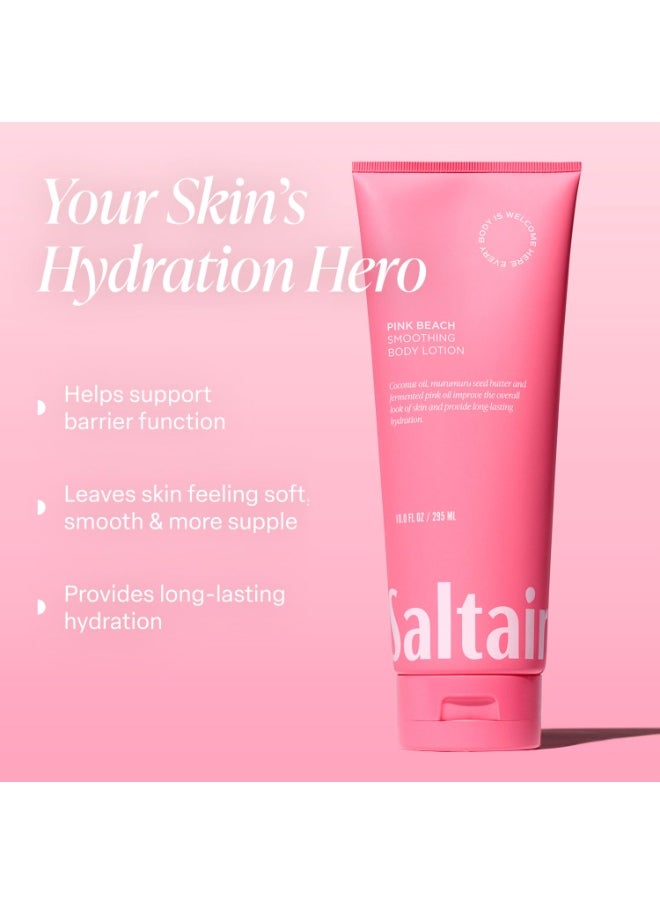 Saltair Saltair Body Lotion - 2 Pack Moisturizing Lotion For Dry Skin. Pink Beach Scented Hydrating Body Cream with Nourishing Moisturizer Formula. Skin Care for Women and Men. 2x 10oz Tubes  - Image 2
