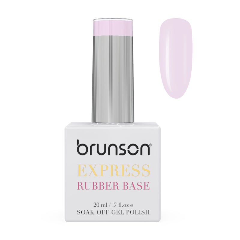 brunson TPO free Rubber Base Gel polish 20ml Soak Off Base Coat for Nail Strengthening Long Lasting Gel Polish Base for Chip Free Shine Brittle Nails UV Rubber base Russian manicure Non Yellowing salon manicure - Image 1