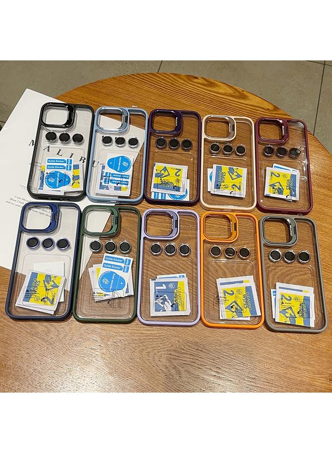 Zaboon Case For iPhone 12 Pro U1 Invisible Lens Holder Acrylic + TPU Shockproof Phone Case - Image 2