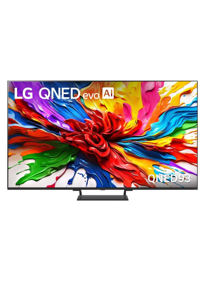 LG 65 inch LG Mini-LED QNED AI QNED93 4K 144Hz Smart AI Magic remote Dolby Vision webOS25 2025 65QNED93A6A-AMAQ black - Image 1