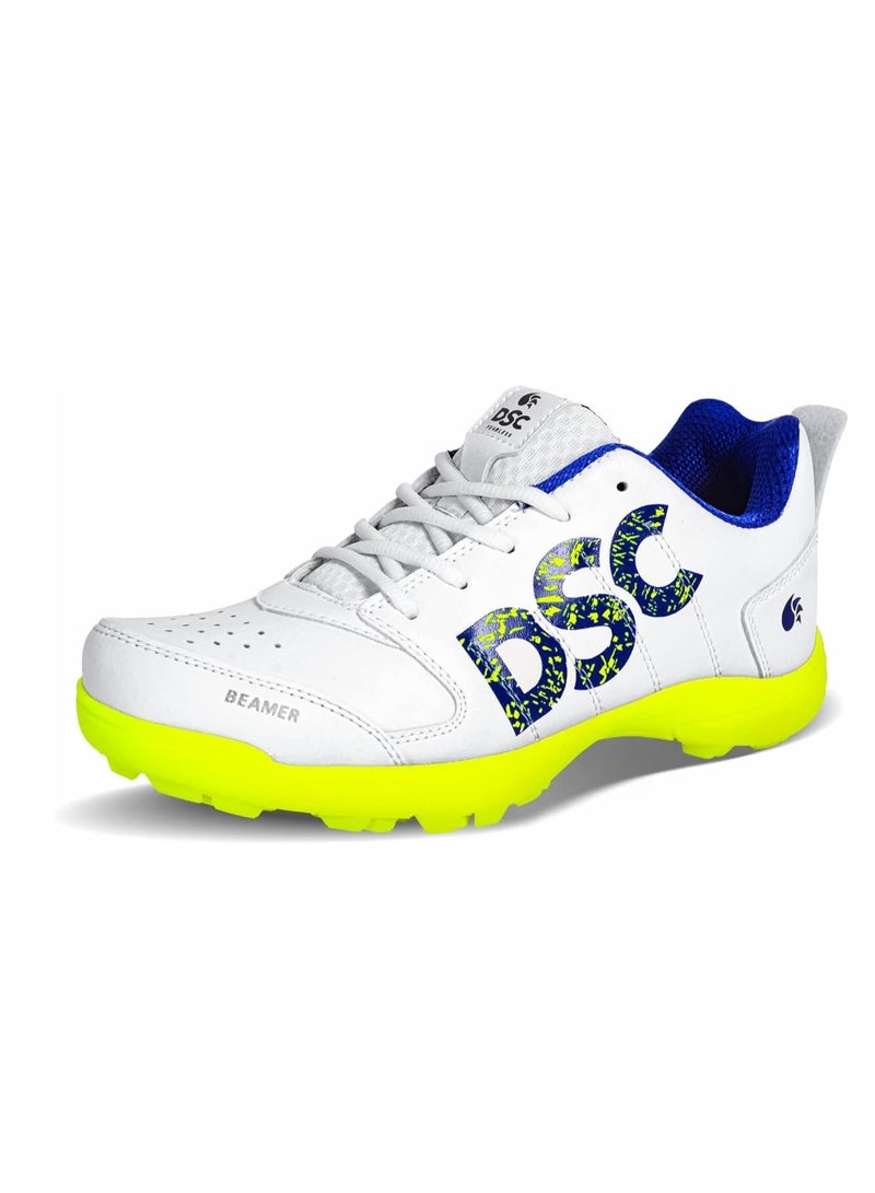 دي أس سي حذاء كريكيت DSC Beamer | للرجال والأولاد | مصنوع من مادة البولي فينيل كلوريد | أداء يدوم طويلاً | شبكة قابلة للتنفس لتحسين الأداء | للأولاد والرجال | خفيف الوزن | متين | مقاس 6 المملكة المتحدة، 7 الولايات المتحدة، 40 الاتحاد الأوروبي - Image 1