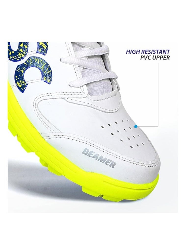 دي أس سي حذاء كريكيت DSC Beamer | للرجال والأولاد | مصنوع من مادة البولي فينيل كلوريد | أداء يدوم طويلاً | شبكة قابلة للتنفس لتحسين الأداء | للأولاد والرجال | خفيف الوزن | متين | مقاس 6 المملكة المتحدة، 7 الولايات المتحدة، 40 الاتحاد الأوروبي - Image 4