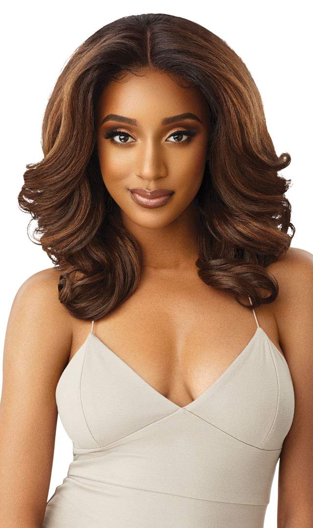 Outre LACEFRONT PERFECT HAIR LINE Glamorous Wavy Fully HandTied 13x 6 Frontal HD Baby Hair Transparent Lace EasytoStyle Heat Friendly  JULIANNE DRFFRDVV