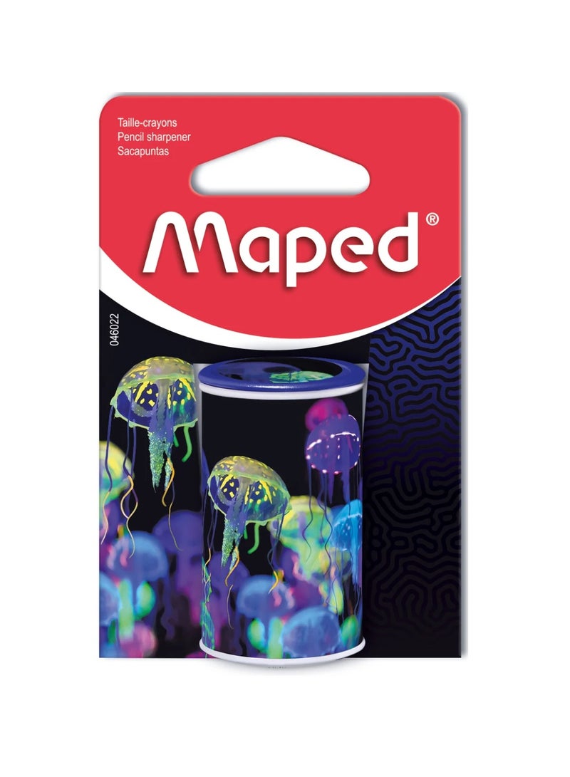 Maped Single Hole Sharpener Deep Sea Paradise Design - Image 1