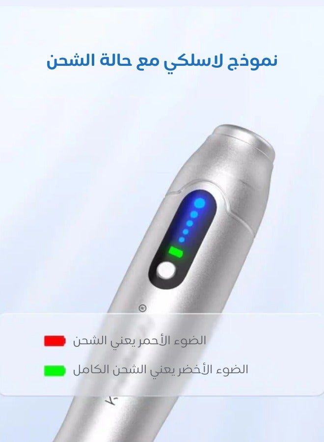 كينسي بيوتي قلم ميكرونيدلينغ احترافي، ألتيما 2*12 دبوس، 2*24 دبوس، 2*36 دبوس، قلم ديرما A6 PRO  - Image 5