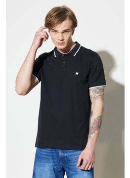 Wrangler Men's Black Polo T-Shirt  - Image 1