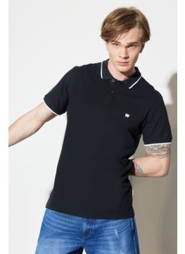 Wrangler Men's Black Polo T-Shirt  - Image 3