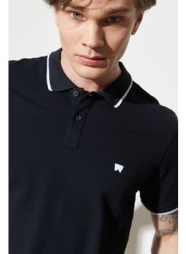 Wrangler Men's Black Polo T-Shirt  - Image 5