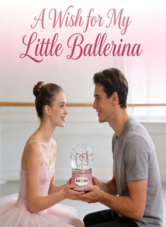 YT3 Studio Ballerina Snow Globes Christmas Music Box, Rotating Ballet Dance Musical Snowglobe for Girls, 100MM Water Globe Plays Fur Elise Melody, Gifts for Women Dancers Friends - Image 5