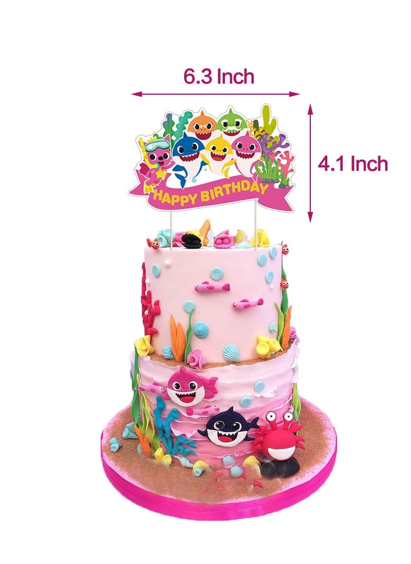 Generic - Baby Shark Birthday Party Decorations For Girls - Image 1