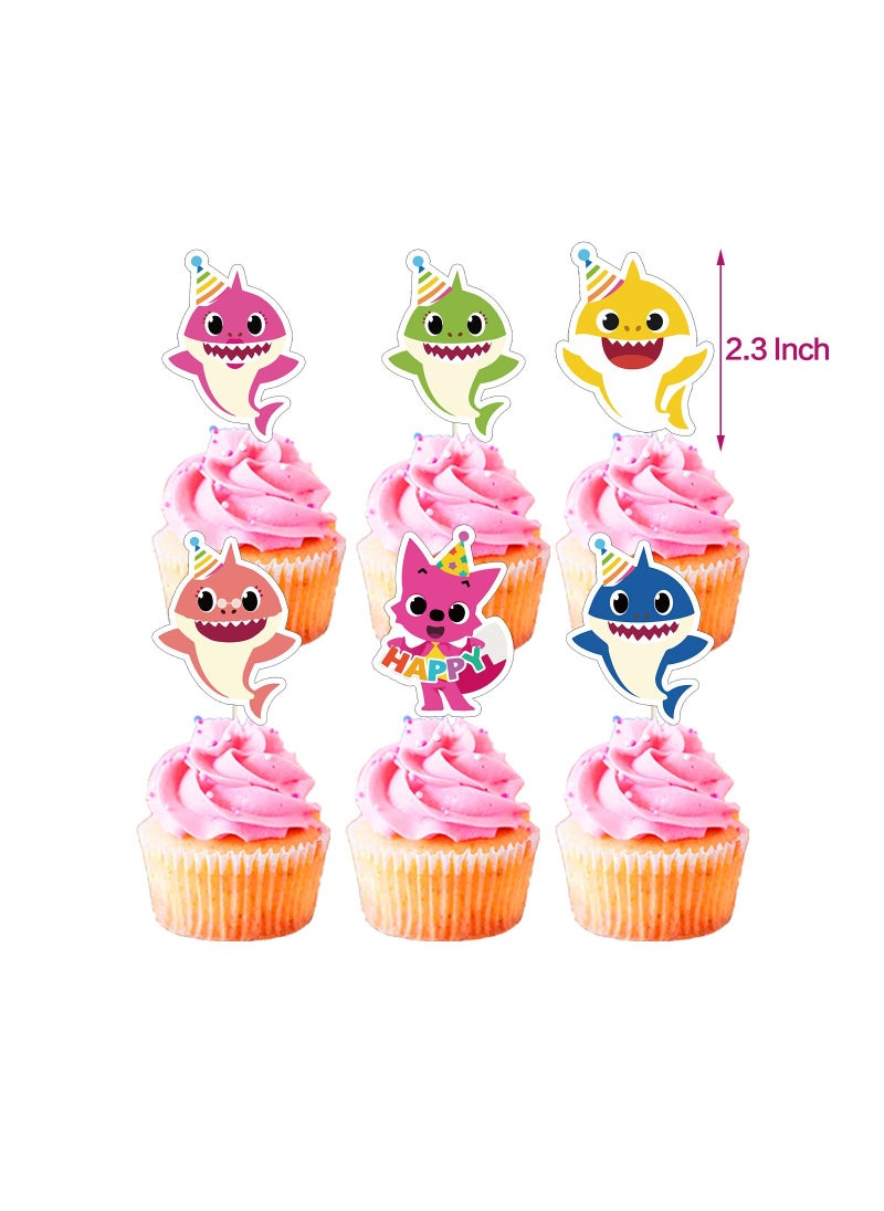 Generic - Baby Shark Birthday Party Decorations For Girls - Image 1