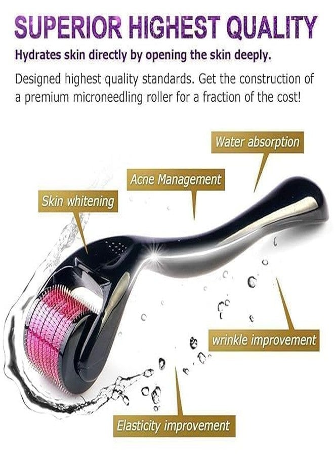 BRIXAL Hair Roller (0.5mm) Promotes Beard & Hair Growth & Reduces Acne Scars, Repairs Damaged Hairs, Hair Fall & Thickening, Easy to use | Safe, and Effective Hair Roller, 1 count) - Image 5