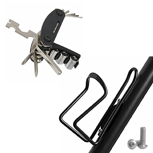 FASTPED Multi-Purpose Mountain Bike Bicycle Repair Tool Kit with Water Bottle Cage Holder Bicycle Bottle Holder (Combo) Alloy Bicycle Bottle Holder cage. Repair Tool Kit | Metal Cycling Road Bikes. - Image 3