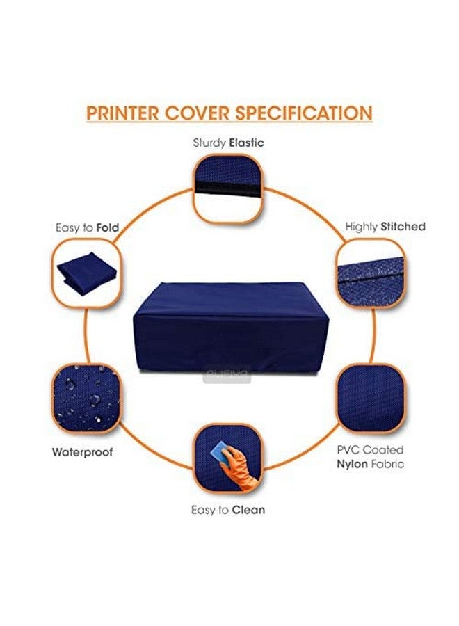ALIFIYA Nylon Dust Proof Washable Printer Cover For Brother DCP-T820DW / MFC-T920DW / DCP-T710W All-In One Ink Tank - Blue - Image 4