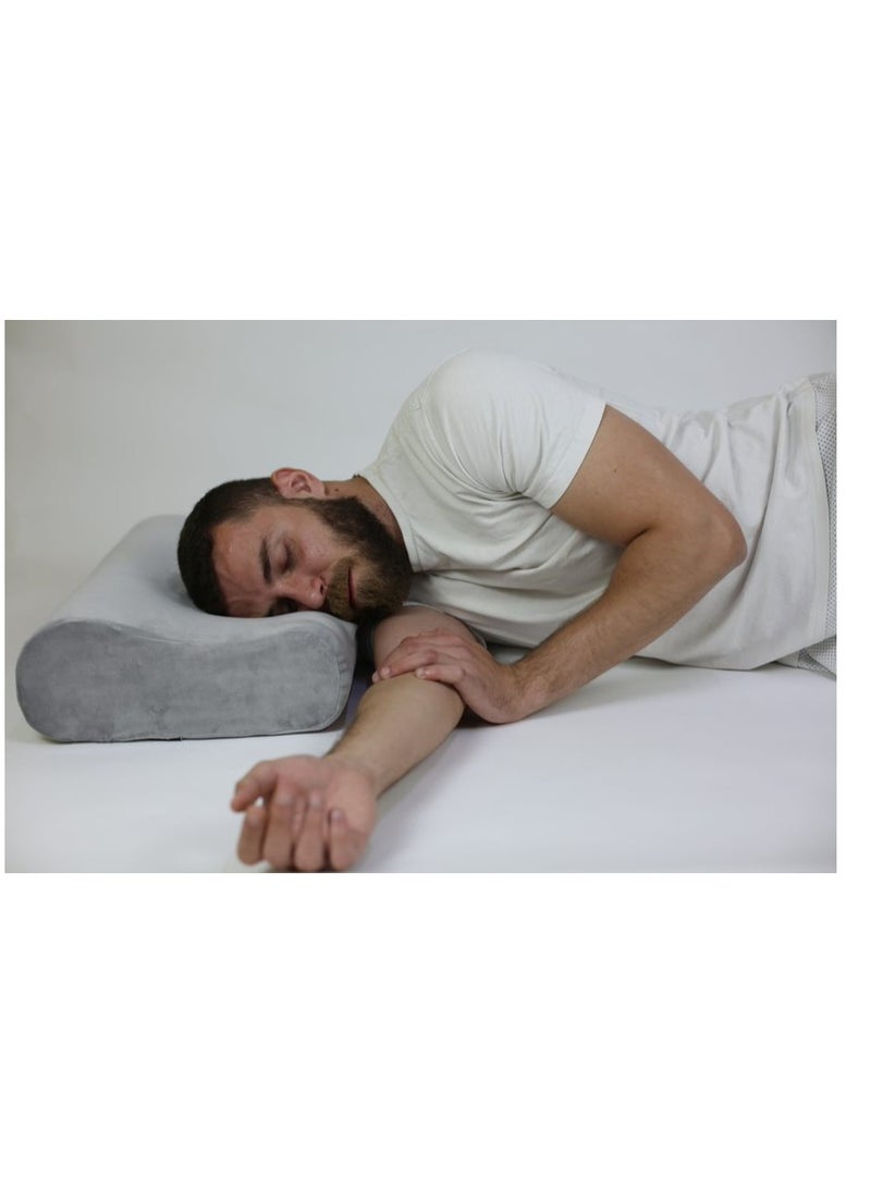 Medical pillow, memory foam medical sleeping pillow for shoulder and spine pain, Max Comfort, gray - pzsku/ZEA0BB25DA64075B53925Z/45/_/1733759527/98908451-28e1-4734-82f4-055cf6d61917