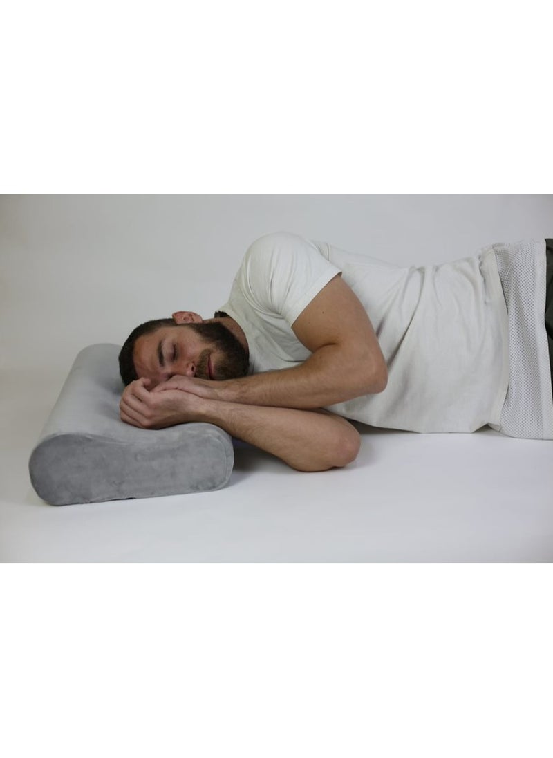 Medical pillow, memory foam medical sleeping pillow for shoulder and spine pain, Max Comfort, gray - pzsku/ZEA0BB25DA64075B53925Z/45/_/1733759588/057a07f5-578d-448f-9760-abe23cea2257