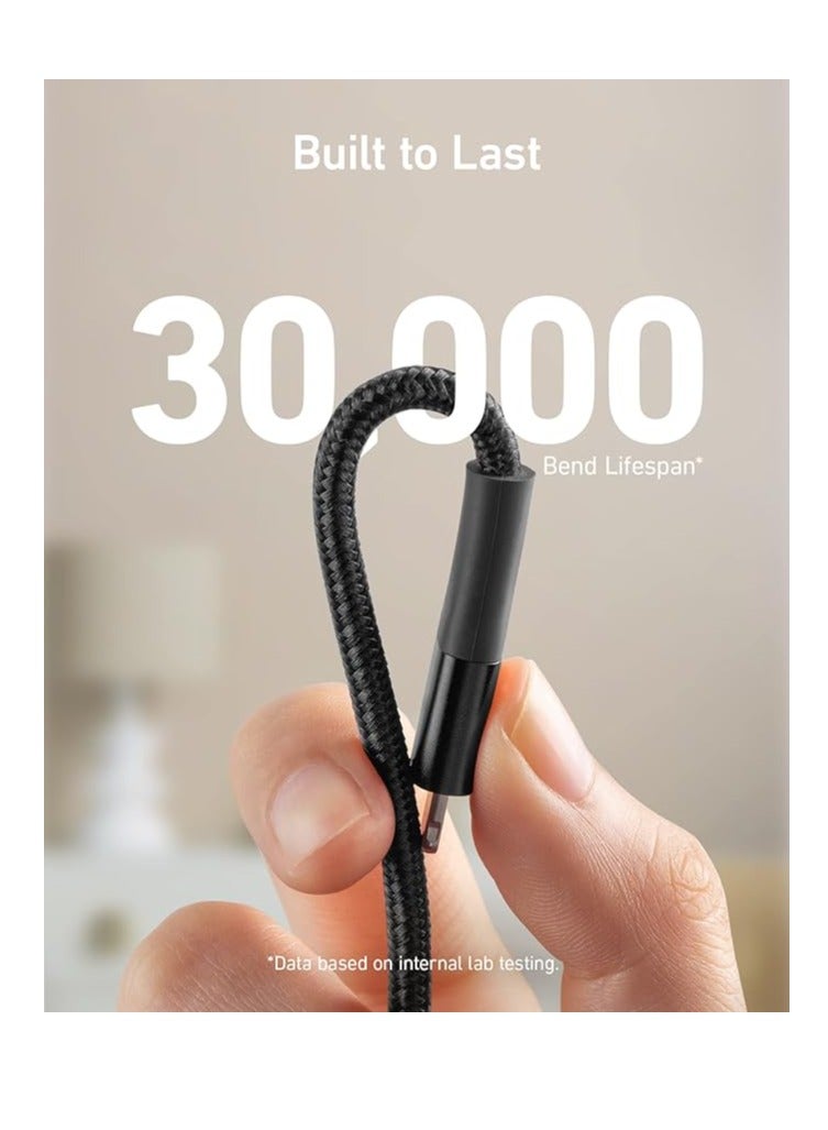 جيبيل كابل شحن ايفون سريع معتمد من MFI لايتنينغ الى يو اس بي ضد القطع - Image 2