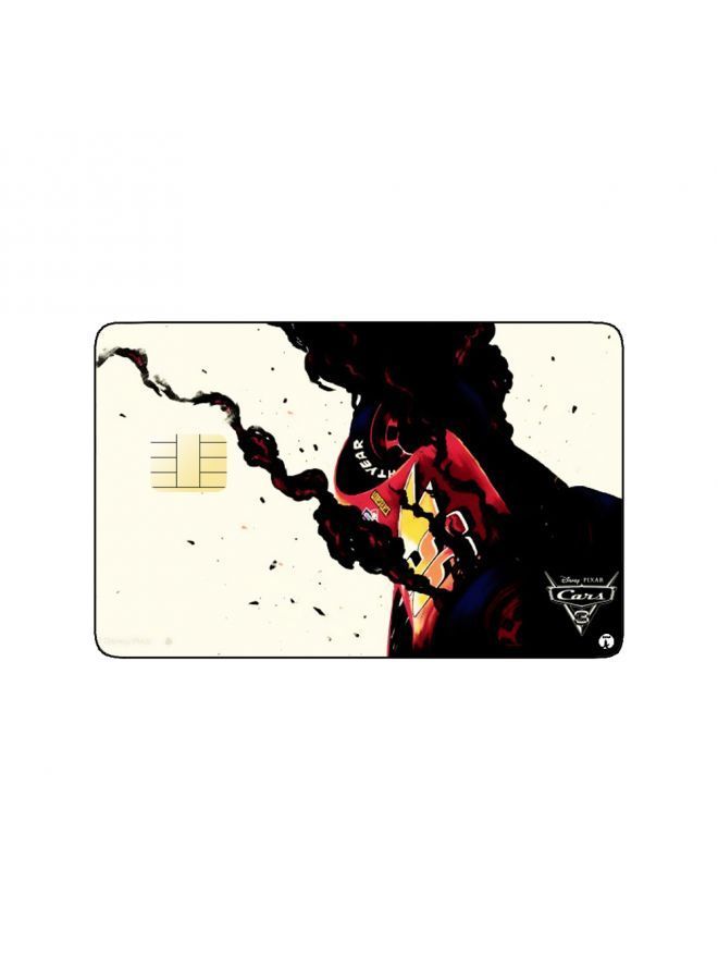 RKN PRINTED BANK CARD STICKER Animation Lightning Mcqueen From Cars By Disney - Image 2