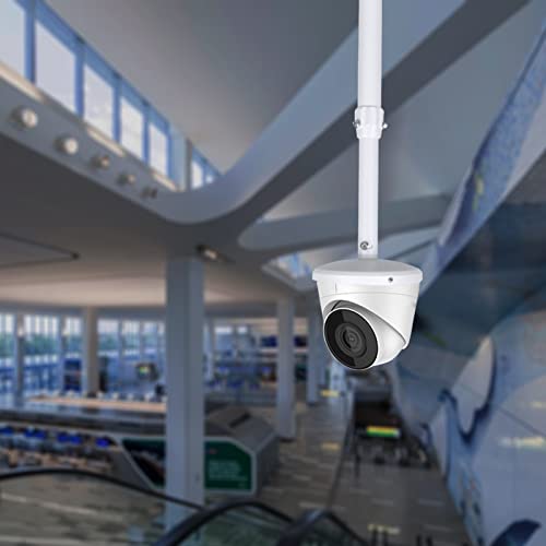 WiTi Extendable Pole Mount for Security Surveillance Cameras, Ceiling Mount Bracket for Bullet Camera,Solid Metal Max 60CM - Image 2