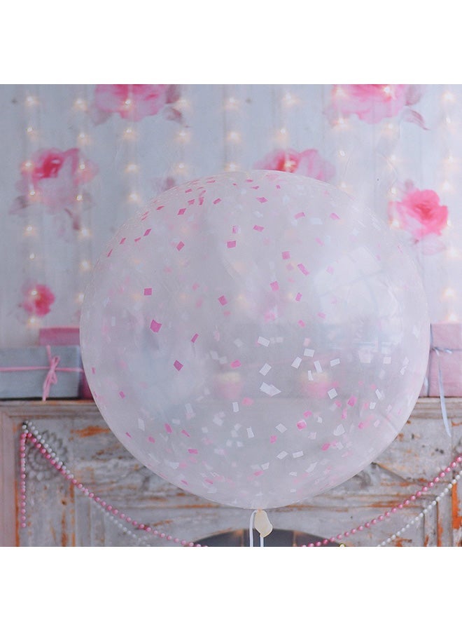 Loquat Birthday Party Photography Background Pink/White - Image 3