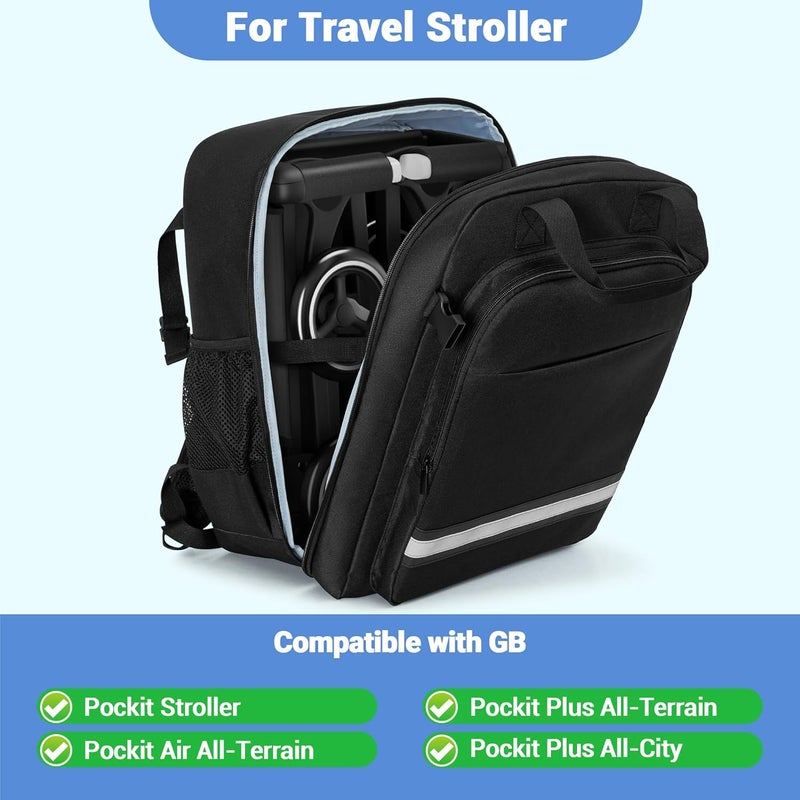 HODRANT Stroller Travel Bag Compatible with GB Pockit & Pockit Air Plus - Image 2