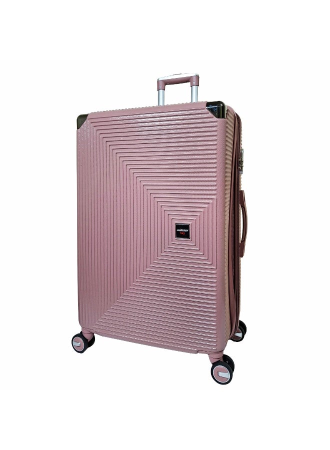 milano Hardside Luggage Trolley Travel Bag 30", Expandable and Lightweight, Modern Design, 360 Degree Spinner Wheels with Combination Lock - Image 1