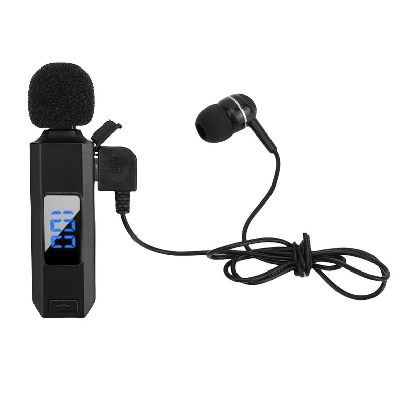 Wireless Microphone System Bluetooth 5 5 Earbud Lavalier Lapel Mic For Phone Laptop Teaching Recording Vlog - Image 2