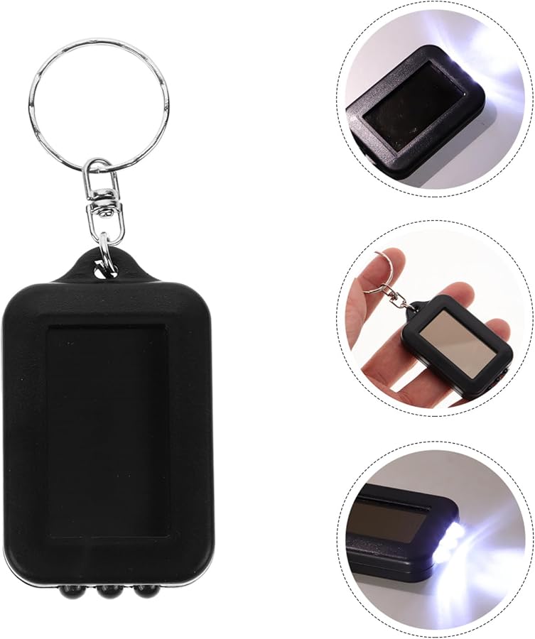 5 قطع مصباح يدوي صغير يعمل بالطاقة الشمسية مع LED، محمول للمخيمات والمشي لمسافات طويلة وصيد الأسماك - Image 4