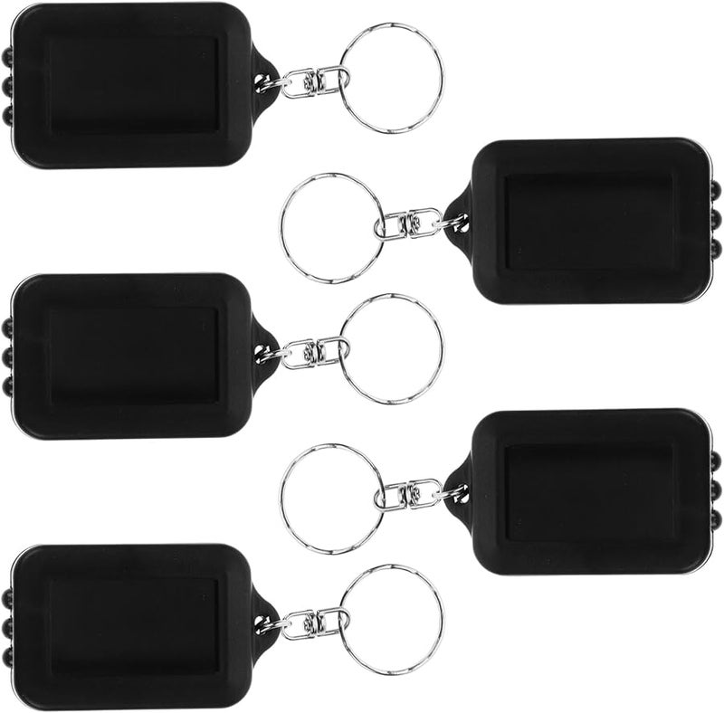 5 قطع مصباح يدوي صغير يعمل بالطاقة الشمسية مع LED، محمول للمخيمات والمشي لمسافات طويلة وصيد الأسماك - Image 1