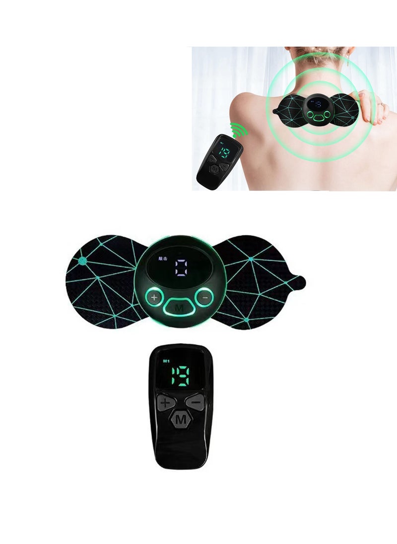 SYOSI Neck Massager, Portable Mini Cervical Massager Pads, Lymphatic Drainage Massage Mat for Arms Neck Shoulder Back Waist Legs  - Image 1