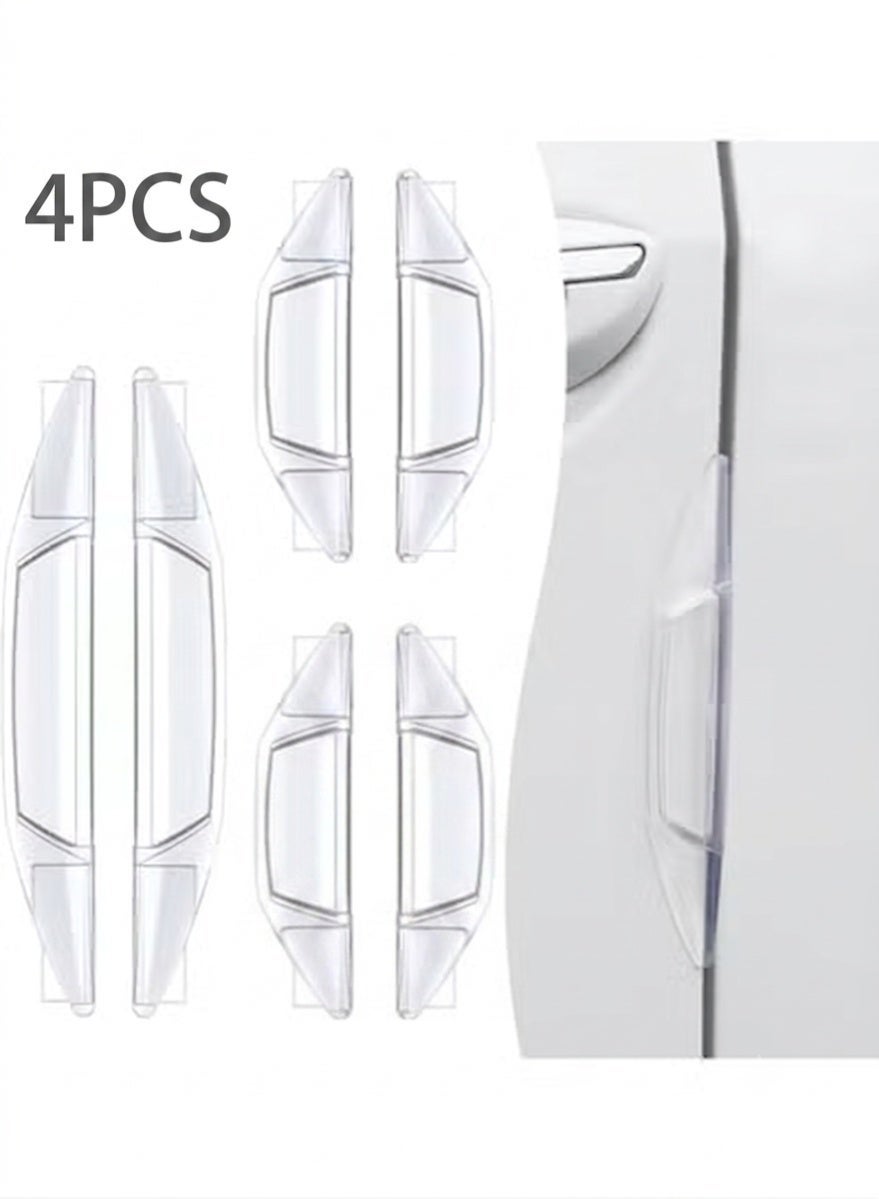 Joyzzz Car Door Edge Guards, 4 PCS Anti-Collision Bumper Guard, Self-Adhesive Car Bumper Protector, Universal Auto door Side Edge Protection Guard, Auto doors side Edge Protection for Car side Doors