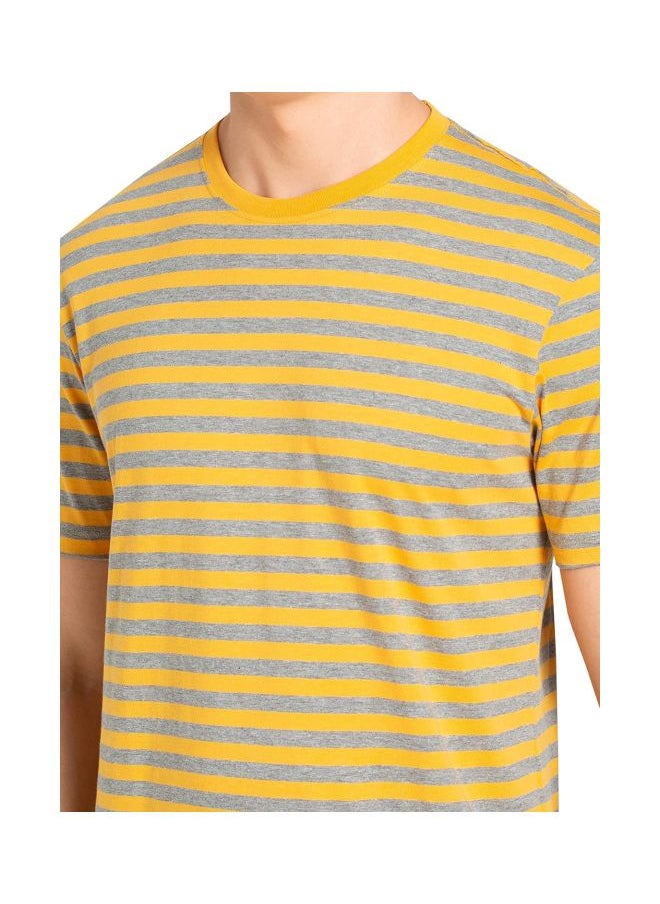 JOCKEY - Jockey 2715 Men Super Combed Cotton Rich Striped Round Neck Half Sleeve T Shirt - Image 1