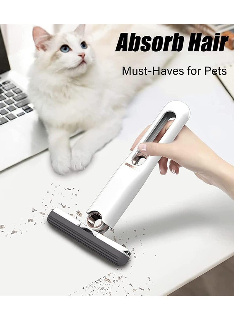 ممسحة إسفنجية صغيرة محمولة فائقة الامتصاص وذاتية الضغط، إسفنجة ممسحة سهلة الاستخدام والتخزين لتنظيف الأرضيات وبلاط السيراميك، مناسبة للمطبخ والحمام وغرفة المعيشة والسيارة - Image 5