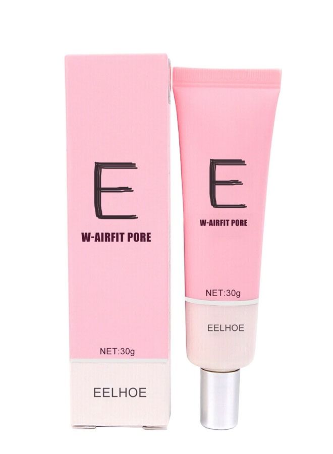 EELHOE W-Airfit Pore Light Moisturizing Makeup Concealer, Pre-Makeup Cream, Concealer Invisible Pores - Image 1