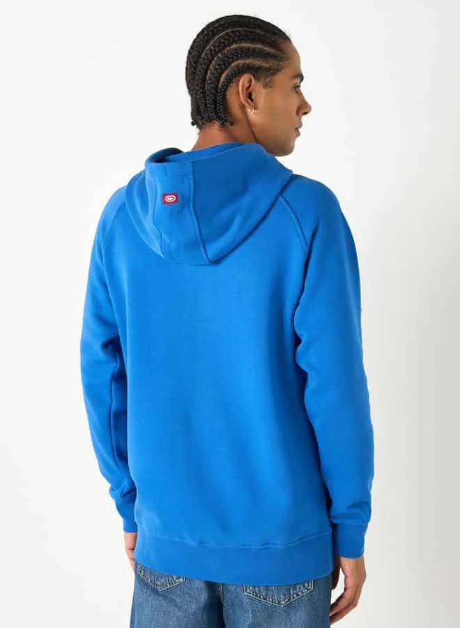Ecko Unltd. Ecko Logo Print Hoodie with Kangaroo Pocket