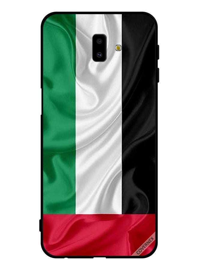 Covernex Protective Case Cover For Samsung Galaxy J6+ Uae Flag Cloth - Image 1