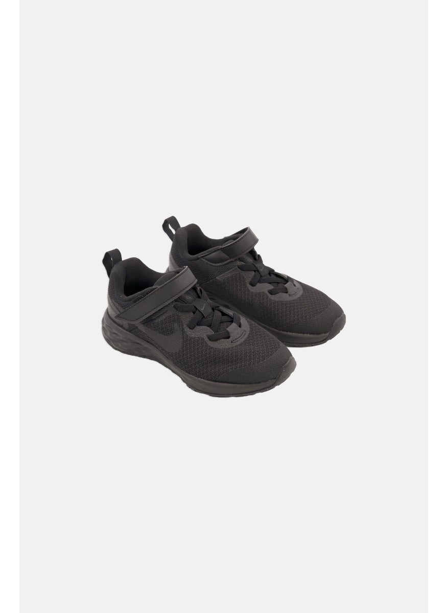 Nike Toddlers Boy Revolution 6 NN Lace Up Shoes, Black  - Image 1