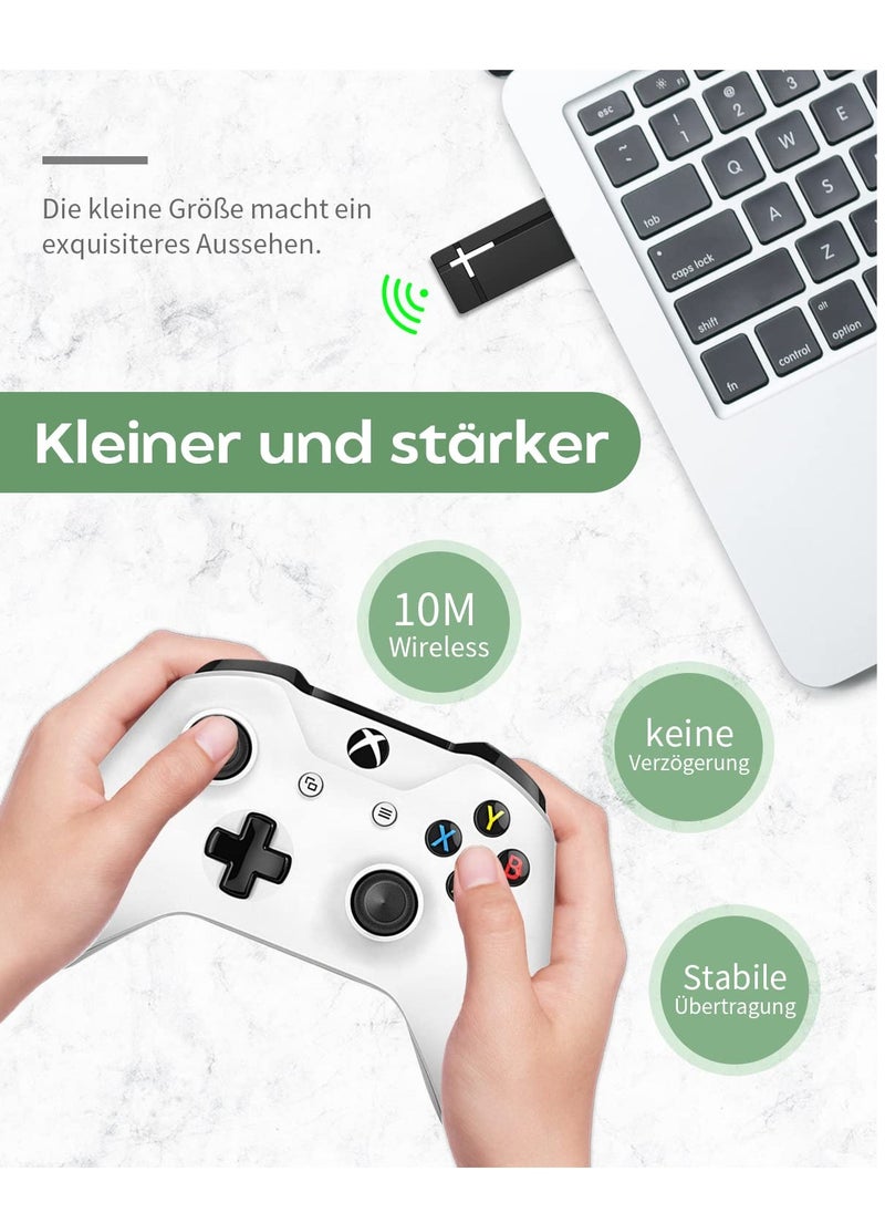 Generic - Bluetooth Wireless Adapter for Xbox One, Elite Series, One X, One S Controllers - Compatible with Windows 11, 10, 8, 8.1 - Xbox Controller Wireless Adapter. - Image 1