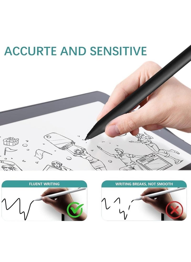 [10 Pcs]Pen Tips For Remarkable 2 With 2 Pcs Nibs Removal Tool Maker Pen Tip Replacement Stylus Nib Painting Writing Accessories For Remarkable 1/2 Pen Tip Tips/Nibs（Black）  - Image 3