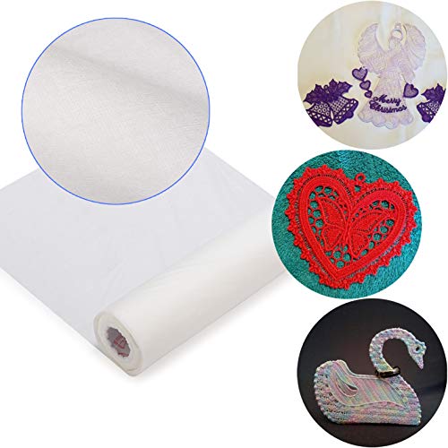 Simthread Non Woven Water Soluble Wash Away Machine Embroidery Stabilizer Backing - Image 2