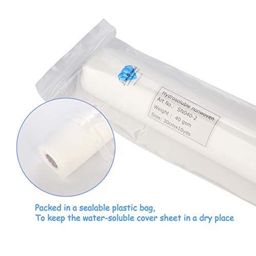 Simthread Non Woven Water Soluble Wash Away Machine Embroidery Stabilizer Backing - Image 4