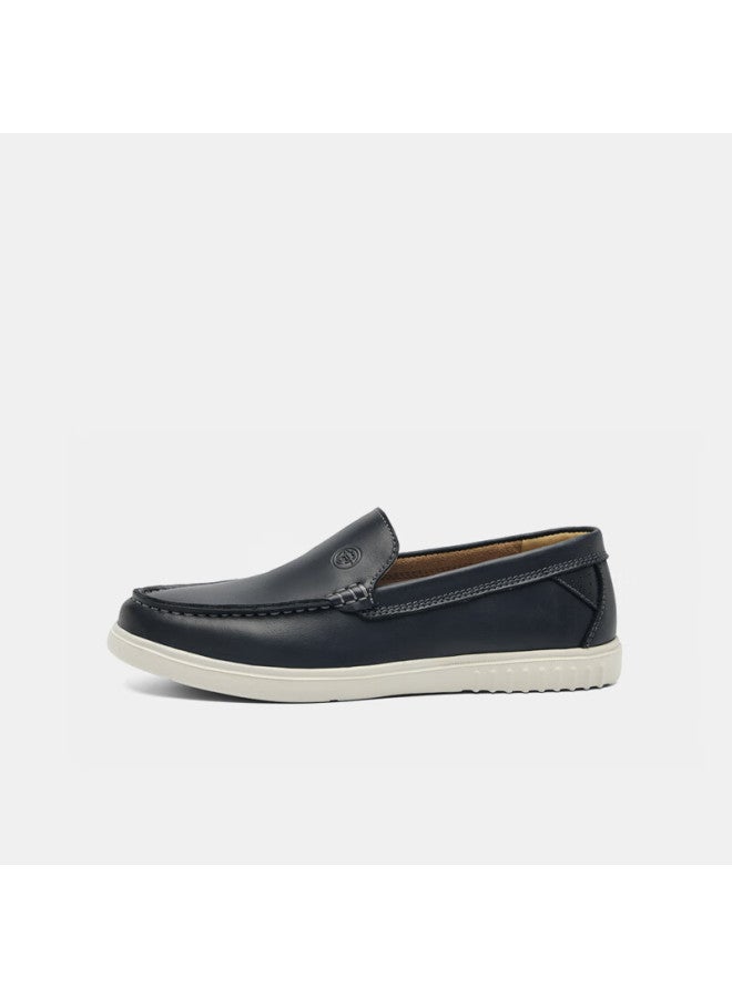 Mellen Slip-on Loafers Soft Sole Breathable Casual Driving Shoes Mu667222 Black 43 - Image 1