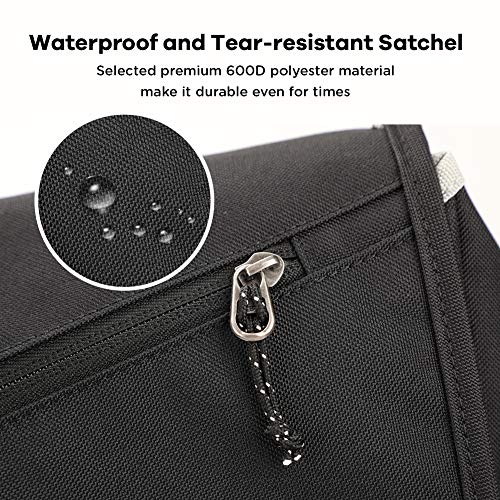 OIWAS Messenger Bag for Men, 14 Inch Laptop Crossbody Bags Women Casual Satchel Shoulder Bag College Travel Office Briefcase - Image 5