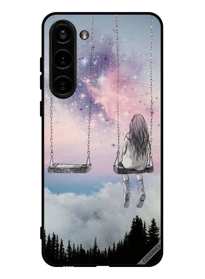 Covernex Protective Case Cover For Samsung Galaxy S23 Lonely Girl Art - Image 1