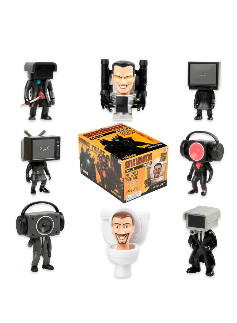 Skibidi Toilet Mystery Figure Collector Series - 1 Piece Only, Assorted  - Image 1