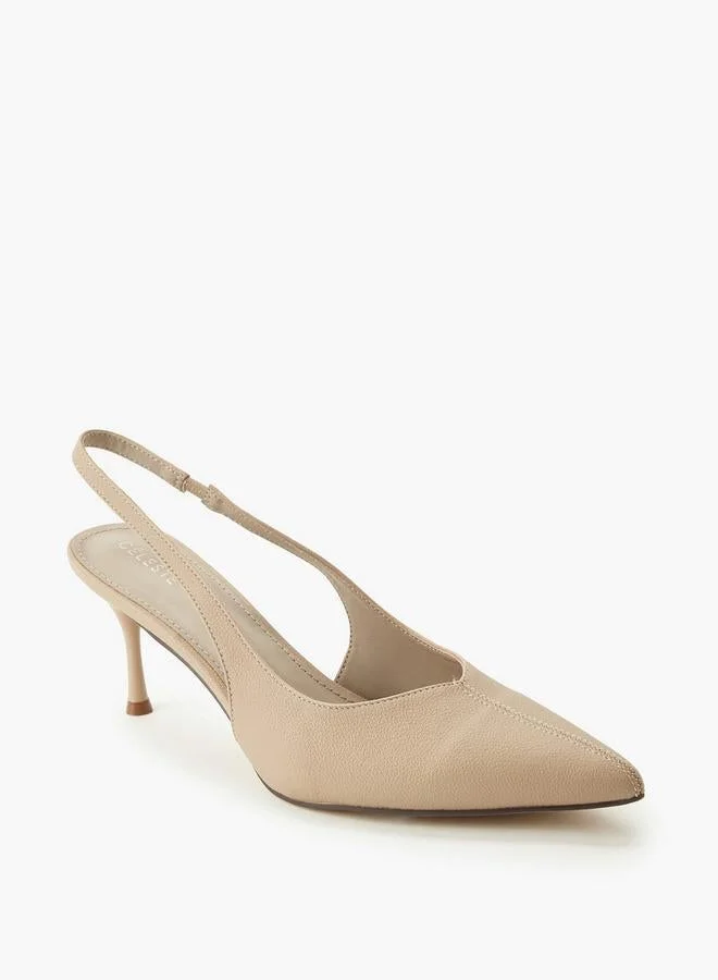 Celeste Women Slingback Stiletto Heel Shoes