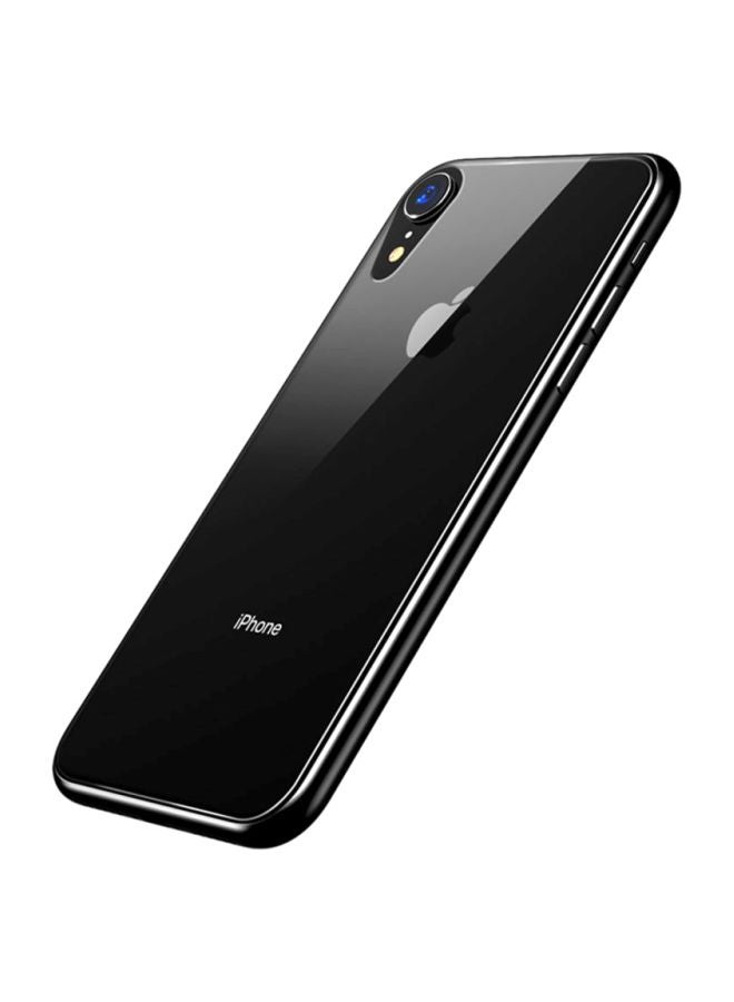 واقٍ خلفي كامل التغطية مصنوع من الزجاج المقوى لهاتف أبل آيفون XR شفاف - Image 2