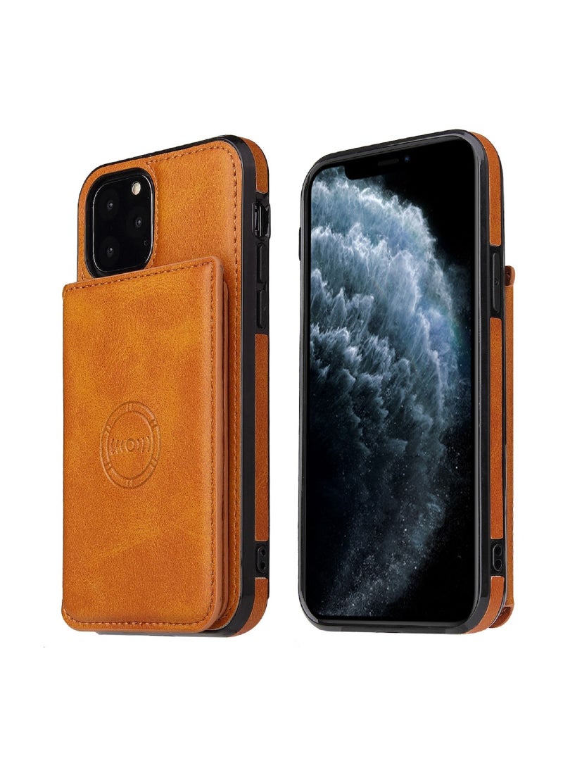 Loquat Suitable For iPhone Wallet Type Solid Color Phone Case - Image 1